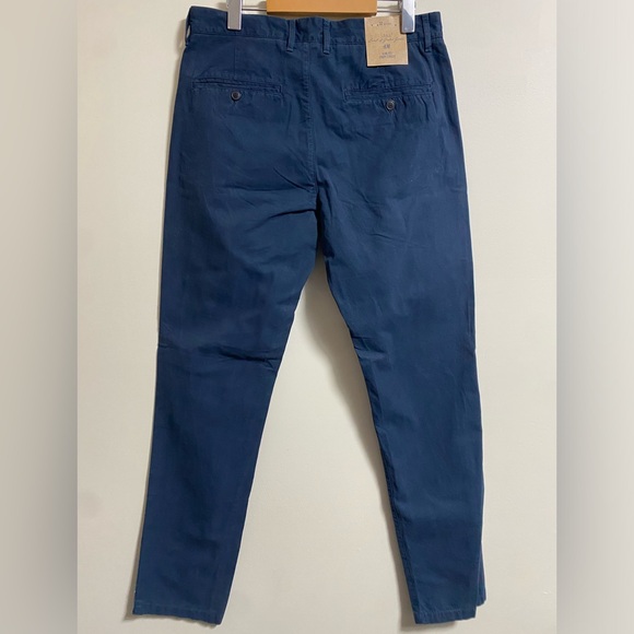 H&M LOGG Men's Blue Pants Slim Fit Size 32 - Picture 2 of 3